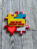 NFC Emergency Contact Backpack Tag