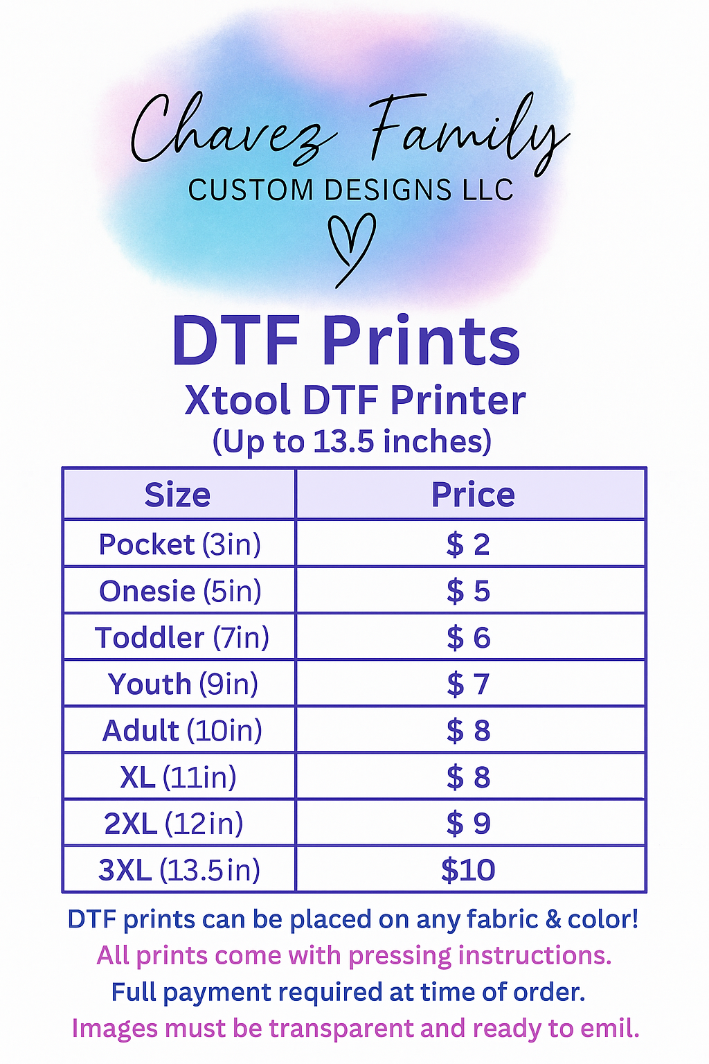 DTF Prints